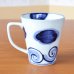 Photo3: Mug Mt. Fuji Blue (3)
