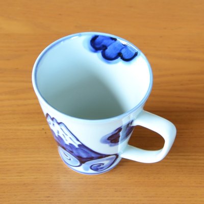 Photo5: Mug Mt. Fuji Blue