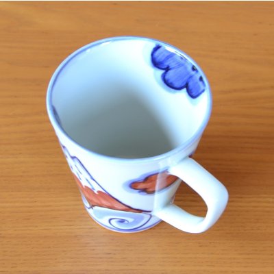 Photo5: Mug Mt. Fuji Red