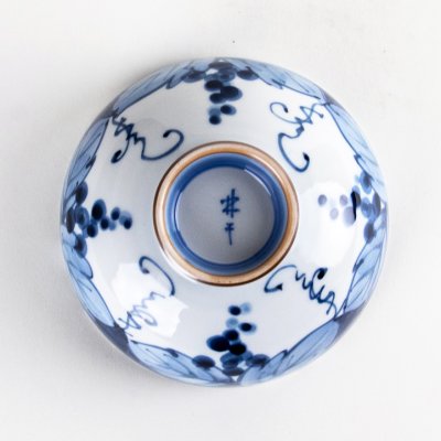 Photo4: Rice Bowl Fuchidami Bdou Grape Blue