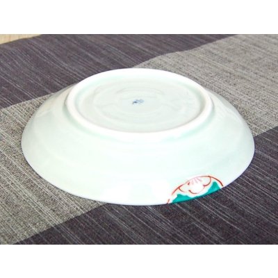 Photo3: Medium Plate (14.4cm) Hana maru-mon