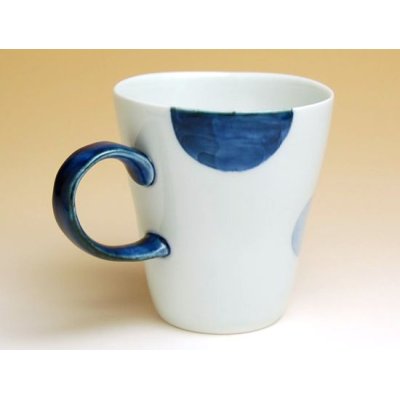 Photo2: Mug Nisai marumon (Blue)