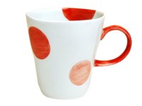 Mug Nisai marumon (Red)