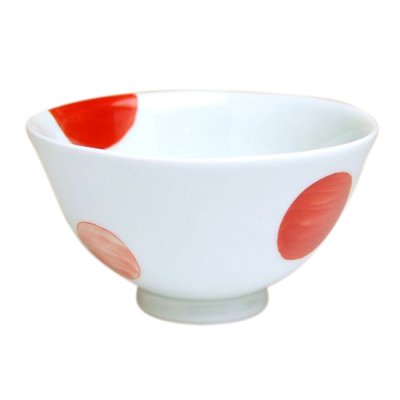 [Made in Japan] Nisai marumon (Small) rice bowl