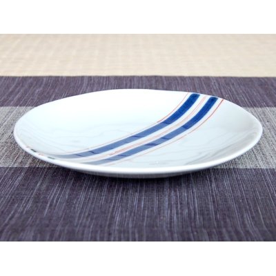 Photo2: Medium Plate (16cm) Obi tokusa