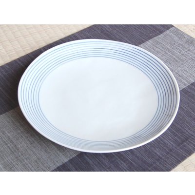 Photo3: Large Plate (24.5cm) Nisai sensuji (one piece)