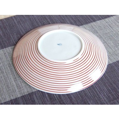 Photo4: Large Plate (19.5cm) Nisai sensuji (one piece)