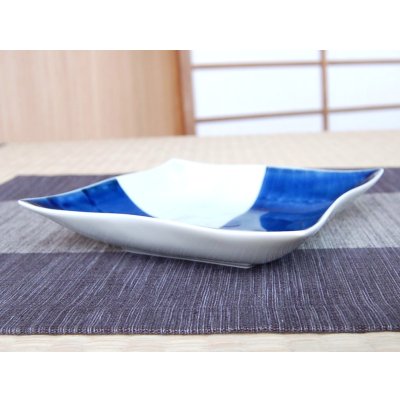 Photo2: Medium Bowl (15.3cm) Ichimatsu Square