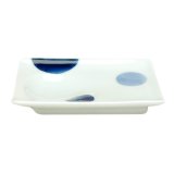 Small Plate for soy sauce (11.3cm) Nisai maru-mon