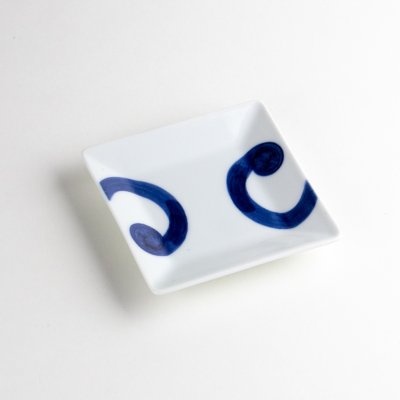 Photo1: Small Plate Uzumon (8.9cm/3.5in)