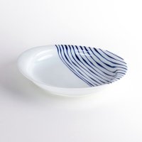 Large Oval Plate Turezure-Tokusa (24.8 cm/9.8 in)