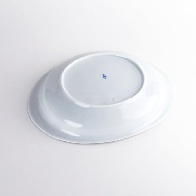 Photo5: Large Oval Plate Turezure-Tokusa (24.8 cm/9.8 in)