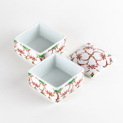 Photo3: Two-Tier Lidded Bowl Hanae-Dami