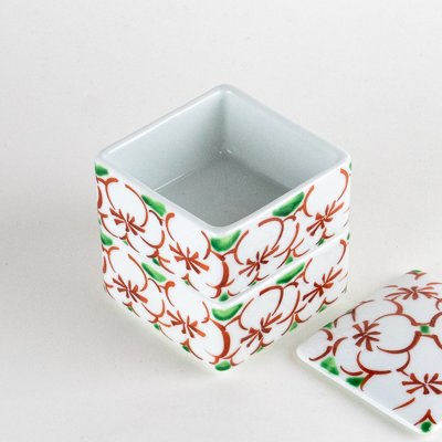 Photo4: Two-Tier Lidded Bowl Hanae-Dami
