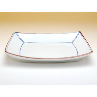 Photo2: Medium Plate (18.7cm) Some line