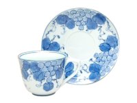 Coffee Cup and Saucer Seika budou Grape