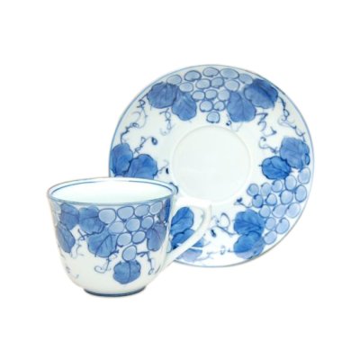 [Made in Japan] Seika budou grape Cup and saucer