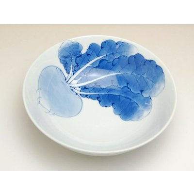 Photo3: Medium Bowl (15.5cm) Fuku kabura Turnip