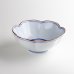 Photo1: Medium Bowl Mikomi seniri Blue (12.8cm/5in) (1)