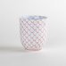Photo1: Yunomi Tea Cup for Green Tea Naigai Ami Red (1)