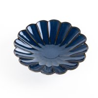 Chrysanthemum-Shaped Medium Plate Gunjo (17 cm/6.7 in)