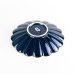 Photo3: Chrysanthemum-Shaped Medium Plate Gunjo (17 cm/6.7 in) (3)