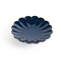 Chrysanthemum-Shaped Small Plate Gunjo (12.5 cm/4.9 in)
