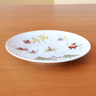 Photo3: Medium Plate Christmas (15.4 cm/6.1 in)