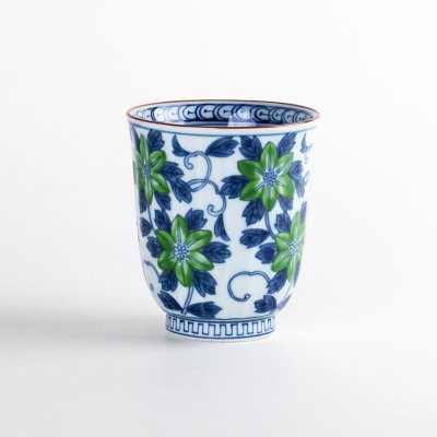 Photo3: Mug Shiro-Tessen Clematis Green
