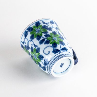 Photo5: Mug Shiro-Tessen Clematis Green