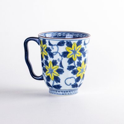 Photo2: Mug Shiro-Tessen Clematis Yellow