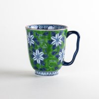 Mug Dami-Tessen Clematis Green