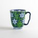 Photo1: Mug Dami-Tessen Clematis Green (1)
