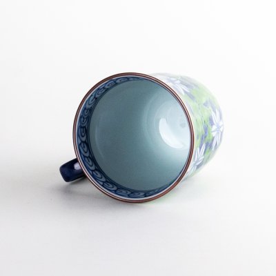 Photo6: Mug Dami-Tessen Clematis Green