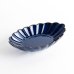 Photo1: Medium Oval Bowl Gunjo (19 cm/7.5 in) (1)