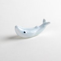 Chopstick Rest Whale Blue-White