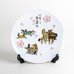 Photo2: Small Decorative Plate Umakuiku Nine Horse (2)