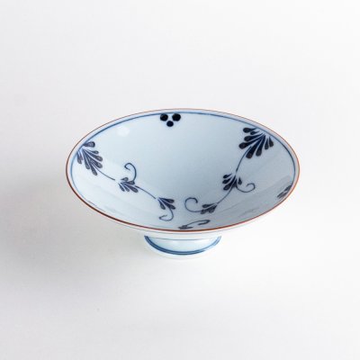 Photo1: Medium Bowl Tsuru-monyou (13 cm/5.1 in)