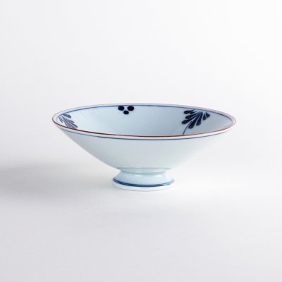 Photo2: Medium Bowl Tsuru-monyou (13 cm/5.1 in)
