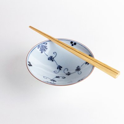 Photo6: Medium Bowl Tsuru-monyou (13 cm/5.1 in)