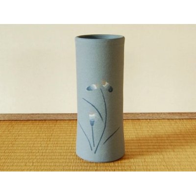 Photo1: Vase Zogan soka ichirin-ike