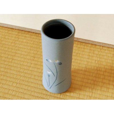 Photo2: Vase Zogan soka ichirin-ike