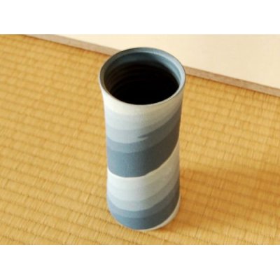 Photo2: Vase Nerikomi ichirin-ike