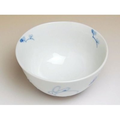 Photo2: Rice Bowl Icchin hana usagi Rabbit (Blue)