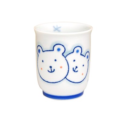 [Made in Japan] <Child tableware>Sukusuku Bear Cup