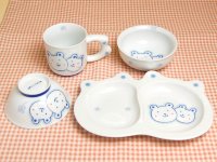 Tableware for Children Set (4 pieces) Sukusuku Bear