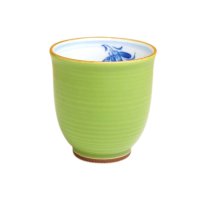 Ran no kaori (Green) Japanese green tea cup