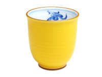 Yunomi Tea Cup for Green Tea Ran no kaori (Yellow)