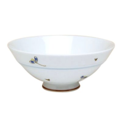 [Made in Japan] Akane-so (Blue) rice bowl