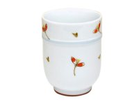 Yunomi Tea Cup for Green Tea Akane-so (Red)